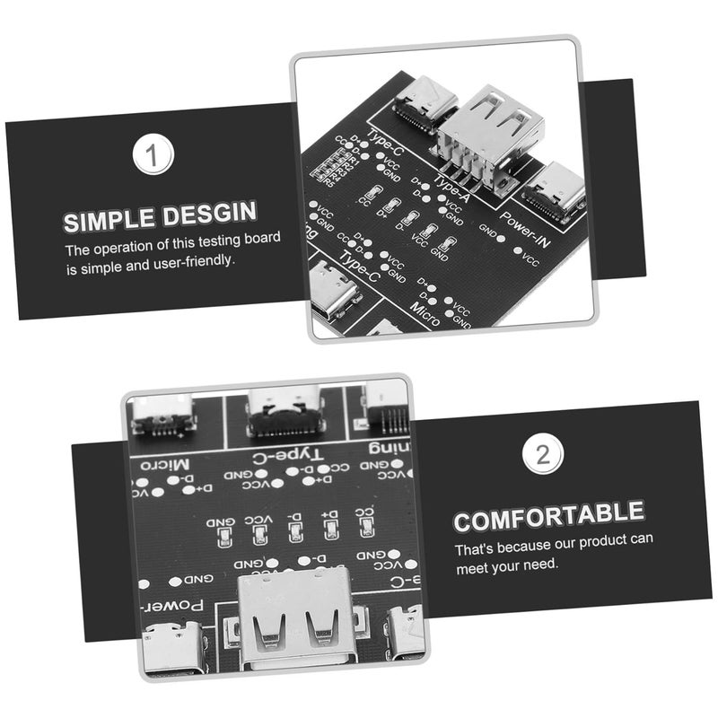 اختبار USB C كاشف الدائرة القصيرة السريع أداة اختبار كابل البيانات لـ Micro USB Type C - Image 5