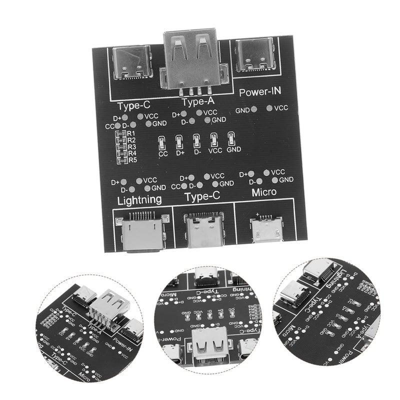 اختبار USB C كاشف الدائرة القصيرة السريع أداة اختبار كابل البيانات لـ Micro USB Type C - Image 4