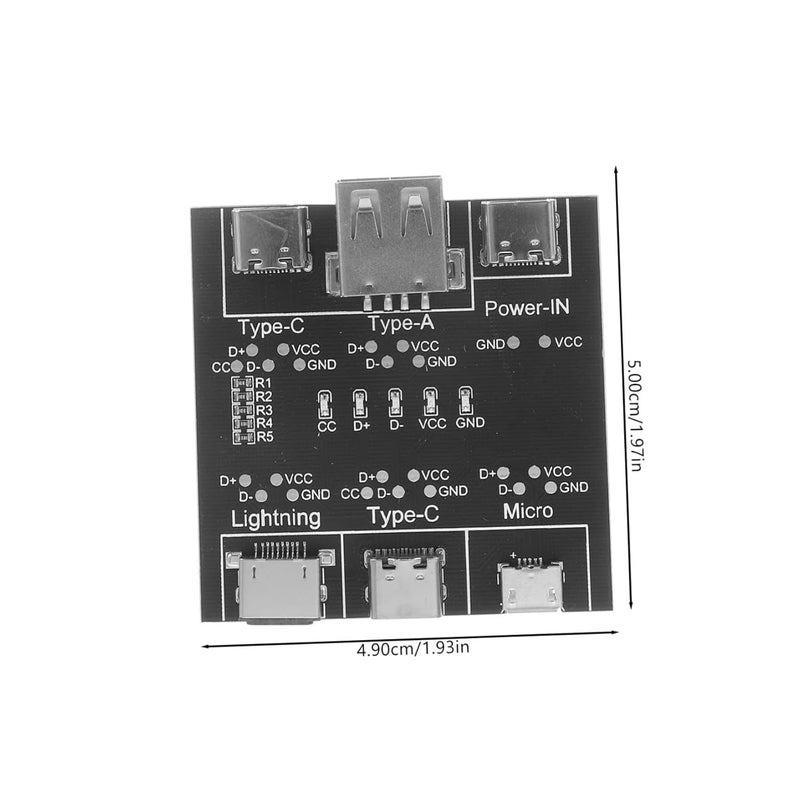 اختبار USB C كاشف الدائرة القصيرة السريع أداة اختبار كابل البيانات لـ Micro USB Type C - Image 3