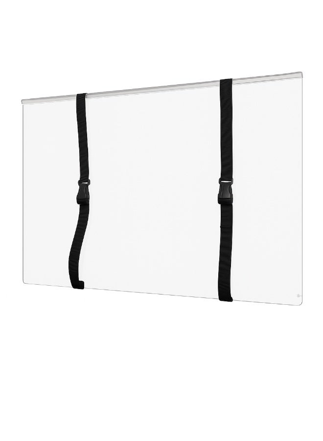 49-Inch TV Screen Protector – Shatterproof, Anti-Blue Ray, Eye Protection, Removable, Waterproof Clear Shield for LED/LCD/4K TVs (110 x 63 cm) - Image 4