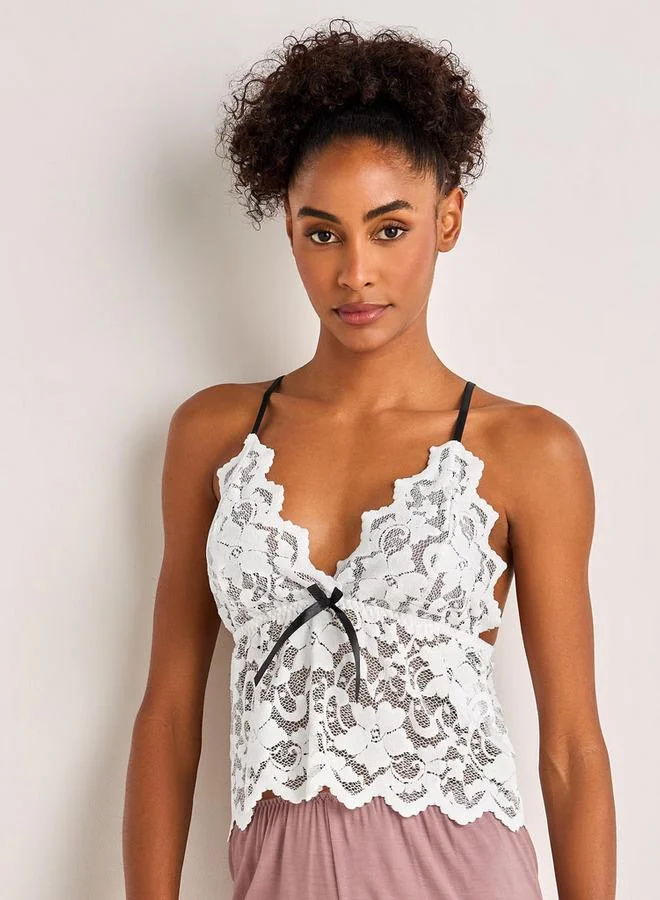 سبلاش فيڤ Shorts Set Spaghetti Strap Top and Shorts