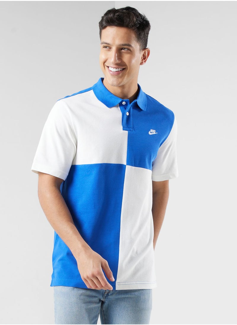 Nike - Club Essential Block Polo Shirt - Image 1