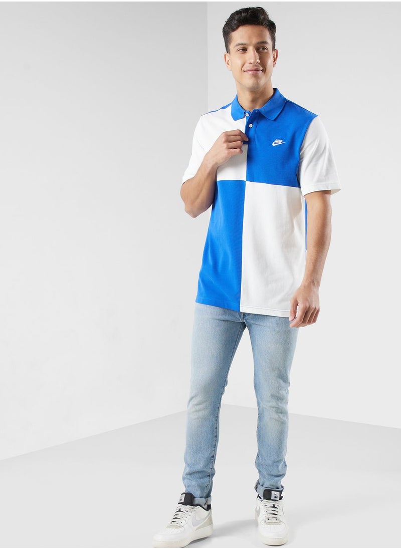 Nike - Club Essential Block Polo Shirt - Image 1