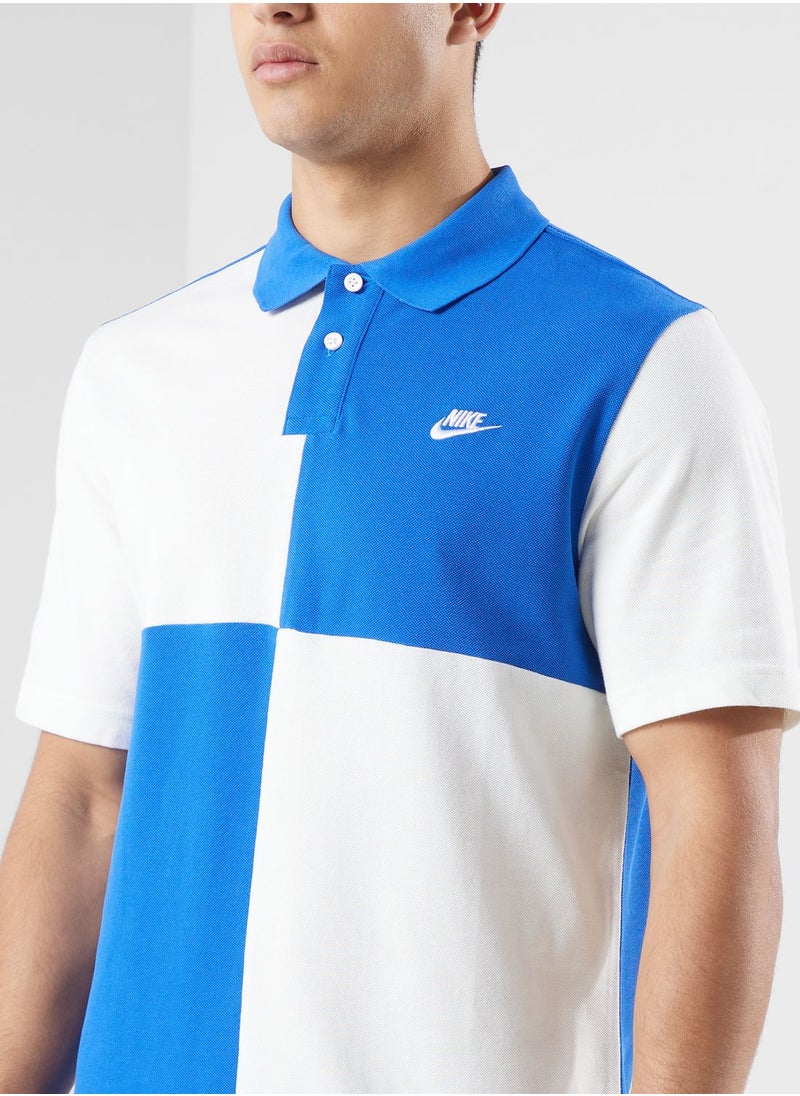 Nike - Club Essential Block Polo Shirt - Image 1