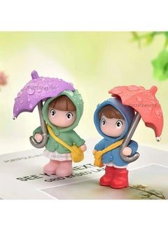 VAYINATO 2 Pcs Small Umbrella Boys For Fish Tank Decoration, Cute Umbrella Boys With Thin Line And Suspended Ball Fish Tank Decor For Aquarium Landscape Decor By Petzlifeworld  - Image 1