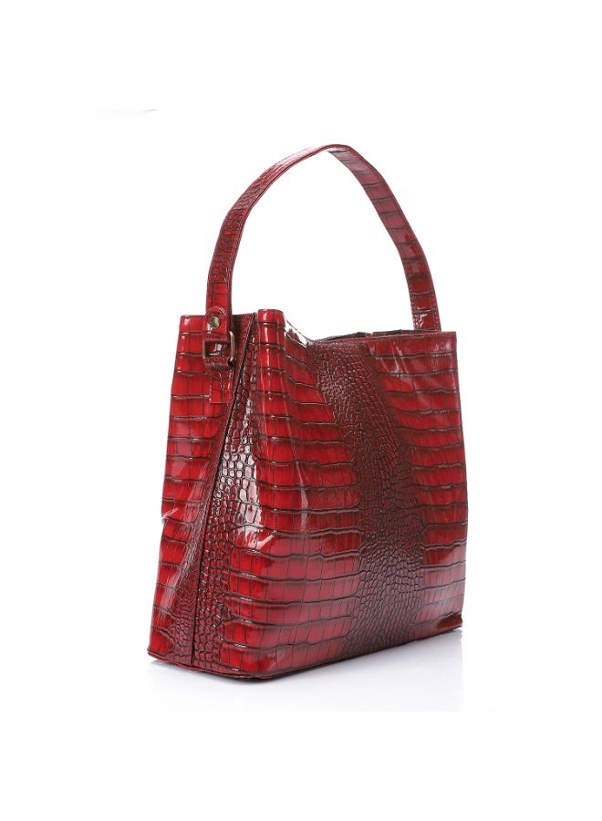 Varanza Handbag - Burgundy