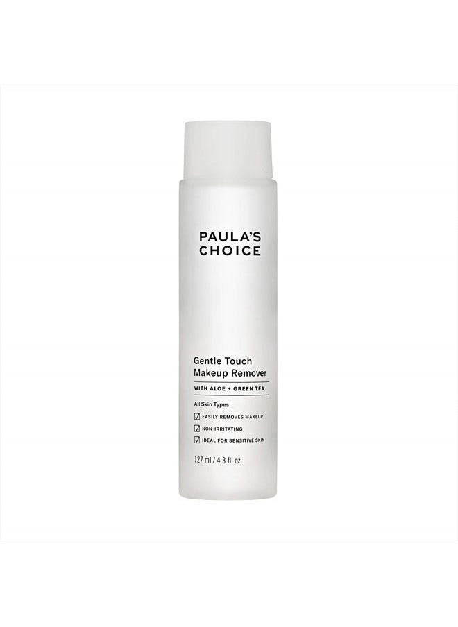 PAULA'S CHOICE - Gentle Touch Oil Free Waterproof Makeup Remover, Aloe & Green Tea, Non-Irritating, 4.3 Ounce - Image 1