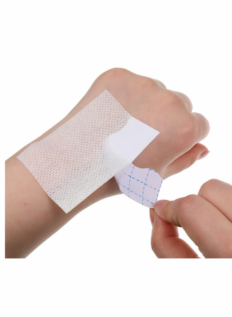 SYOSI Non-Woven Cover Roll Stretch Tape Non-Woven Adhesive Bandages Breathable Bandage Tape Cohesive Wrap Bandages Protective Stretch Bandage Roll Film (2 Rolls 2 Inch x 10.94 Yard)  - Image 3