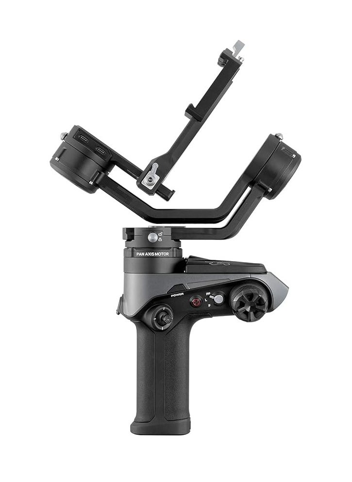 زيون - مثبت كاميرا Zhiyun Weebill 2، مثبت ثلاثي المحاور محمول باليد لكاميرات DSLR والكاميرات بدون مرآة مع شاشة لمس قابلة للطي، حمولة 8.8 رطل D لكاميرات Sony وCanon وNikon وPanasonic وLumix وFujifilm - Image 1