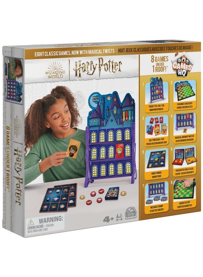Spin Master Games Wizarding World, Harry Potter Games HQ Checkers Tic Tac Toe Memory Match Go Fish Bingo Card Games Fantastic Beasts Gift, for Adults & Kids Ages 4+ - Image 2