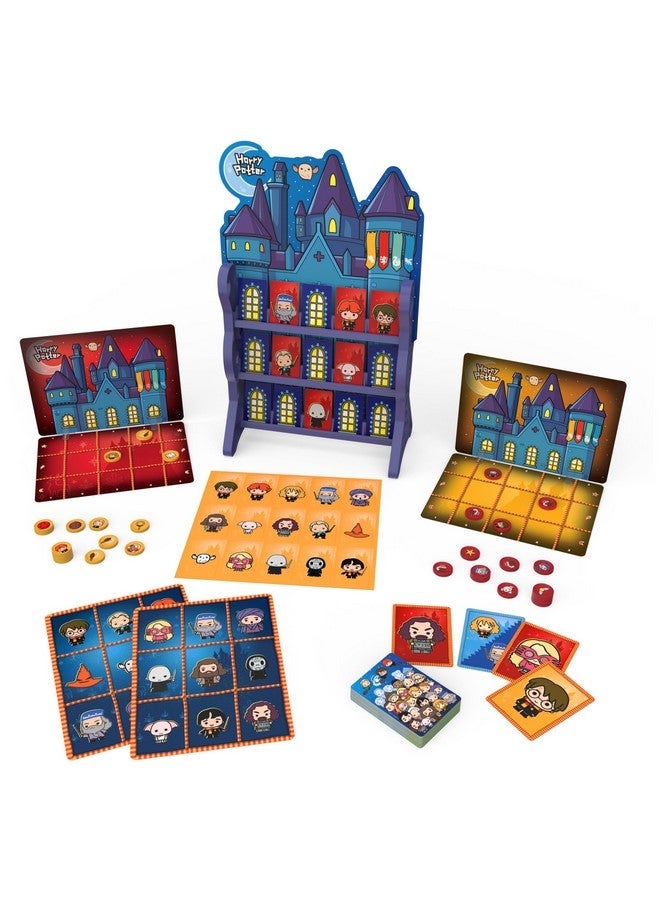 Spin Master Games Wizarding World, Harry Potter Games HQ Checkers Tic Tac Toe Memory Match Go Fish Bingo Card Games Fantastic Beasts Gift, for Adults & Kids Ages 4+ - Image 1