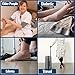 Diamond Star 6 Pairs Diabetic Socks Over The Calf Knee High Premium Cotton Socks Mens Size 1013 Big Tall Size 1316 US Numeric 10 13 Regular Regular 6 Pairs Khaki - Image 4
