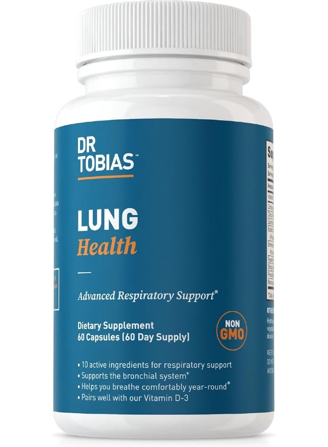 Dr. Tobias Health - Lung Cleanse & Detox for Respiratory Support (60 Day Supply) - Image 1