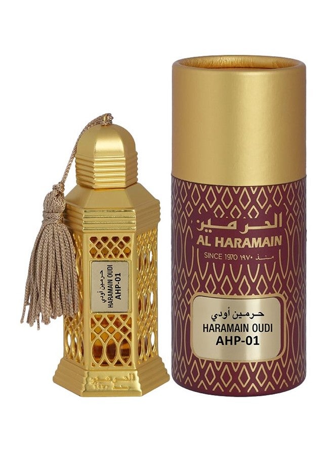Al Haramain Haramain Oudi 12ml Concentrated Perfume Oil Luxurious Arabian Attar of Timeless Elegance and Lasting Oud Perfection - Image 1