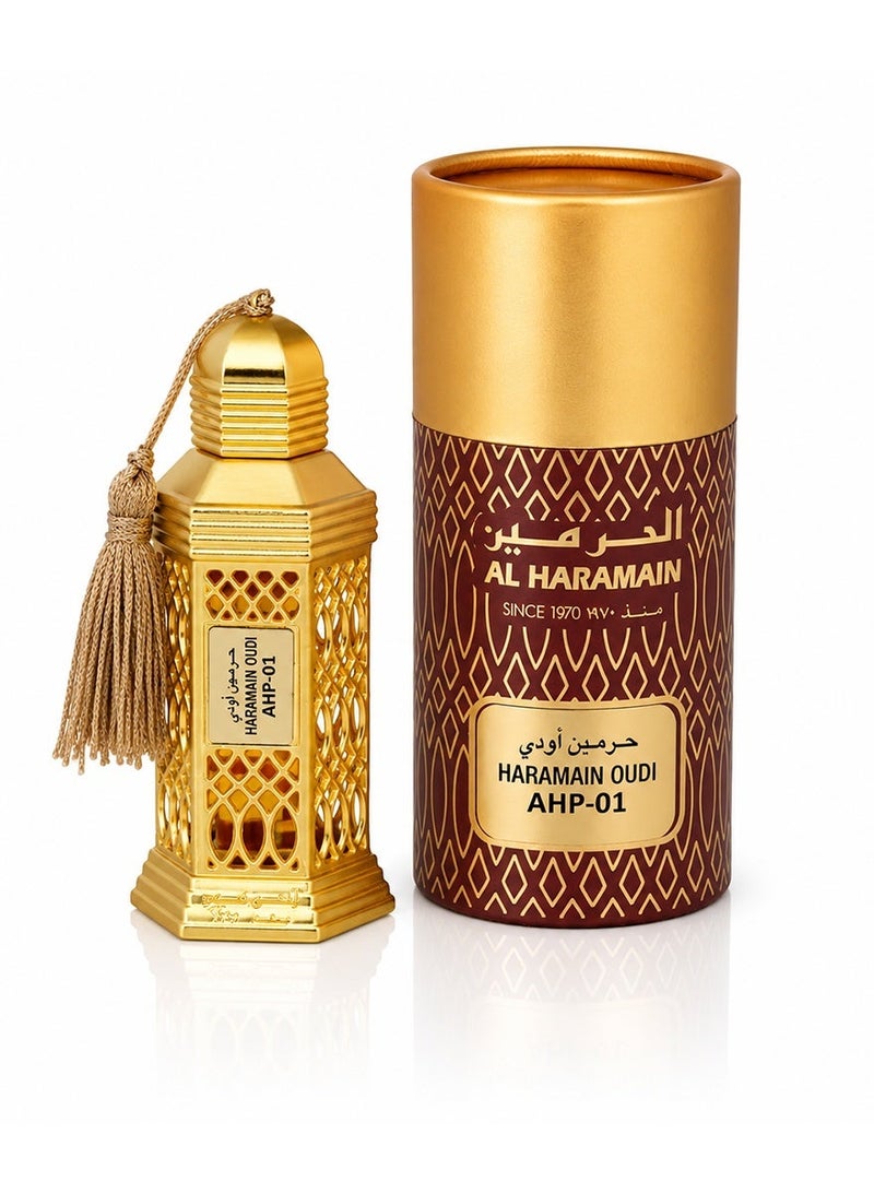الحرمين حرمين عودي 12 مل زيت عطري مركز، عطر عربي فاخر من الأناقة الخالدة وكمال العود الدائم - Image 2