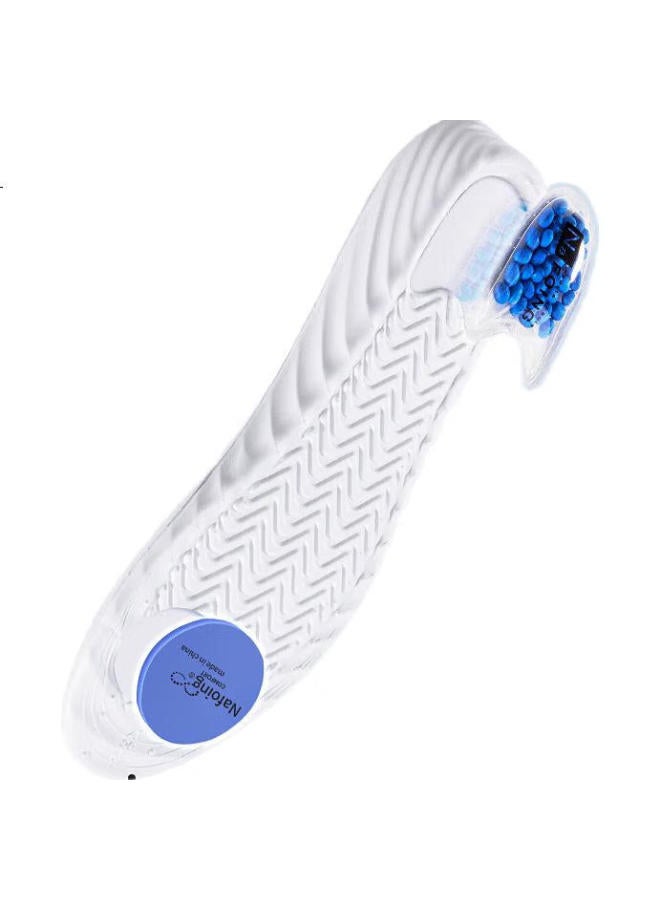 Warrior Height-Increasing Insoles For Men, Invisible Height-Increasing Sports Insoles For Women 5959 2.5Cm [White] - 43-44 - Image 2
