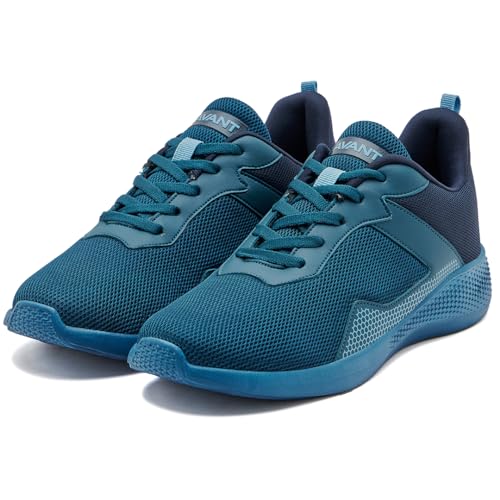 AVANT Men's Glide Running Shoes with Bouncy Eva Outsole & Laces Blue, 7 UK - Image 5