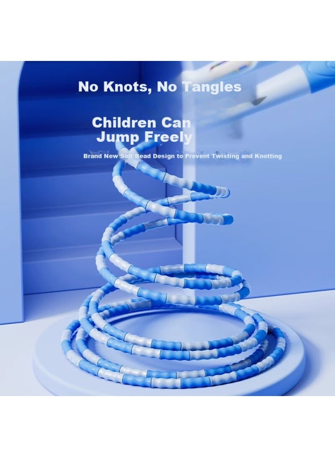 Li-Ning Li-ning Bamboo Handle Jump Rope For Children In Grade One And Two, Kindergarten Baby Beginners In Big Class, Non-knotted Rope - Image 4