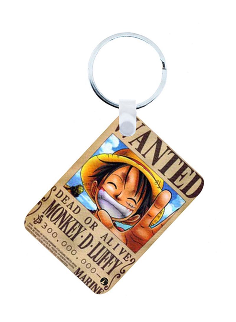 Anime Wooden Keychain