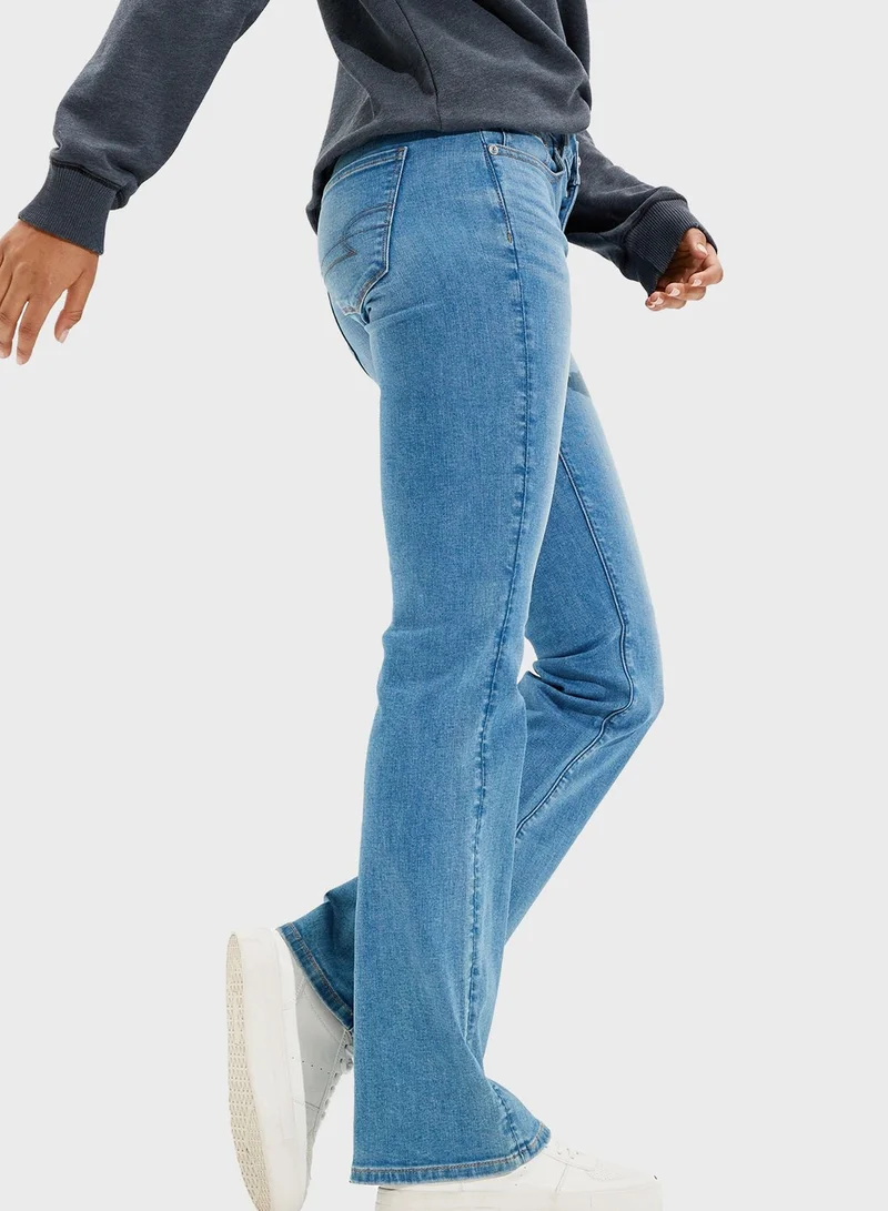 American Eagle High Waist Straight Jeans