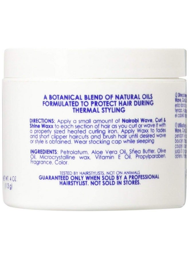 Nairobi - Nairobi Wave Curl and Shine Styling Waxx, 4 Ounce - Image 1