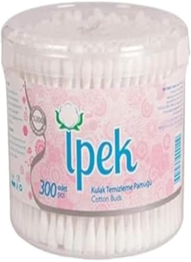 Ipek Ipek Cotton wool buds - round tub 