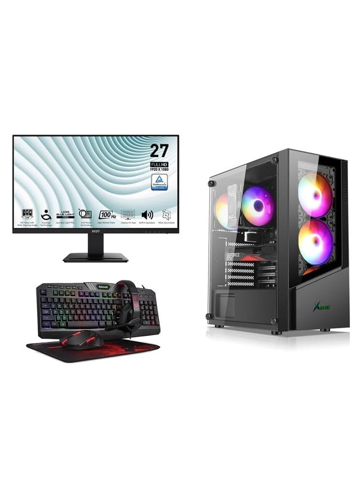 Generic BUDGET GAMING/WORK STATION BUNDLE SET DESKTOP PC: CORE I5 10400F | GTX 3060 12GB GRAPHICS | 16GB RAM | 512GB NVME + 2TB HDD | Windows 11 | WIFI READY  - Image 1
