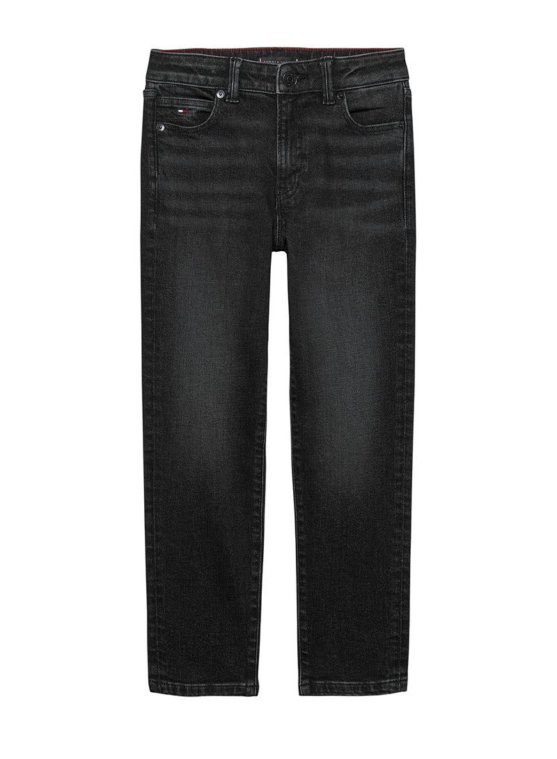 TOMMY HILFIGER Kids Modern Straight Fit Denim Jeans - Image 1
