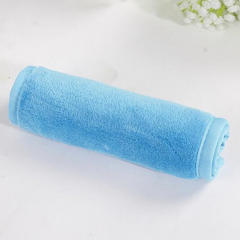 LU2000 Pack of 4 Nano Towels Makeup Remover, Cosmetics Microfiber Face Cloths Soft Clean Towel Special Face Erase 4 Color - Image 3