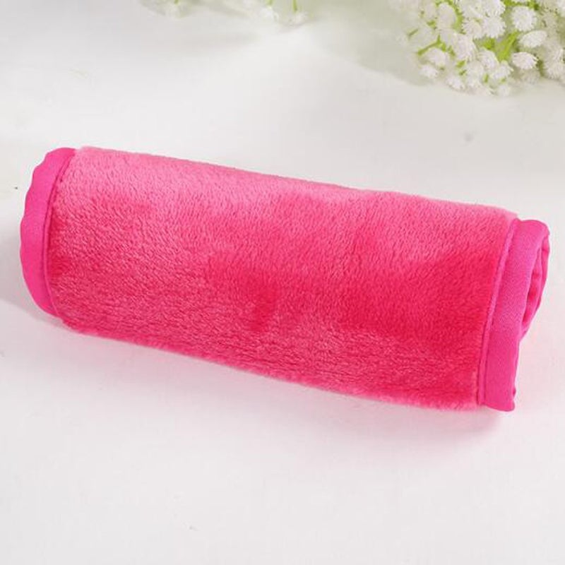 LU2000 Pack of 4 Nano Towels Makeup Remover, Cosmetics Microfiber Face Cloths Soft Clean Towel Special Face Erase 4 Color - Image 5