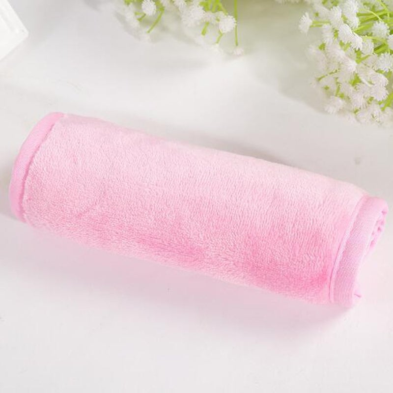 LU2000 Pack of 4 Nano Towels Makeup Remover, Cosmetics Microfiber Face Cloths Soft Clean Towel Special Face Erase 4 Color - Image 4