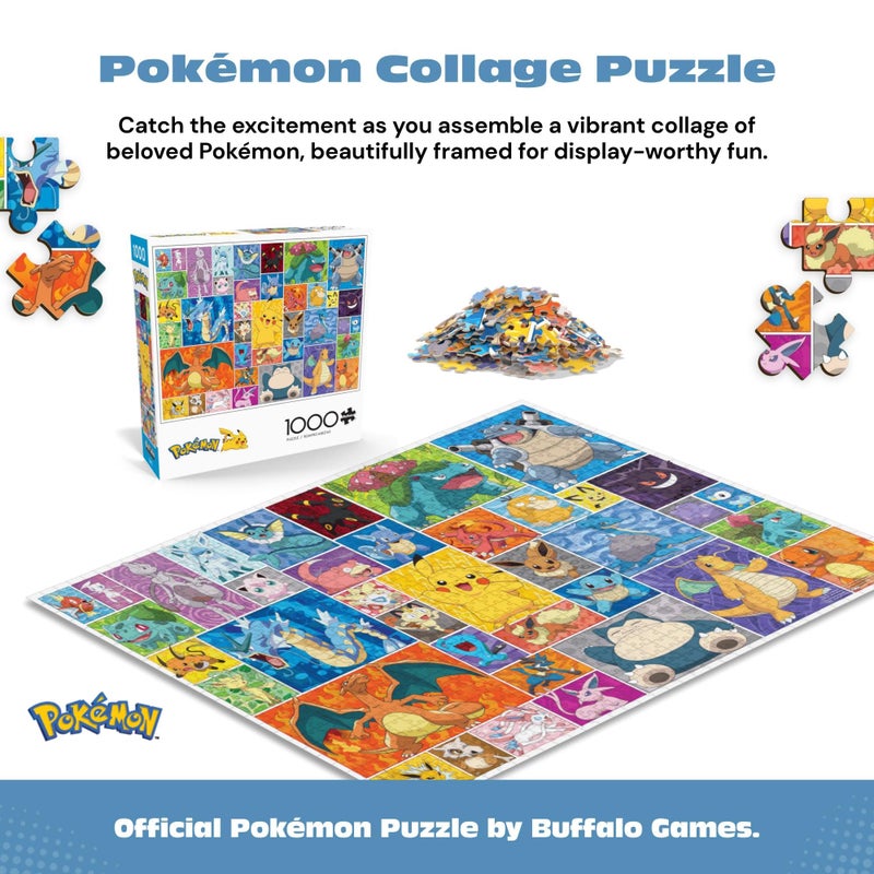Buffalo Games  Pokemon  Frames  1000 Piece Jigsaw Puzzle for Adults Challenging Puzzle Perfect for Game Nights  1000 Piece Finished Size is 2675 x 1975 Large - Image 3