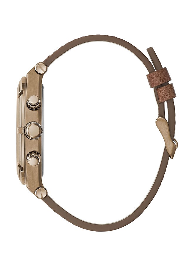 GUESS ساعة جيس بمينا ابيض انالوج - للرجال GW0262G3  - Image 3