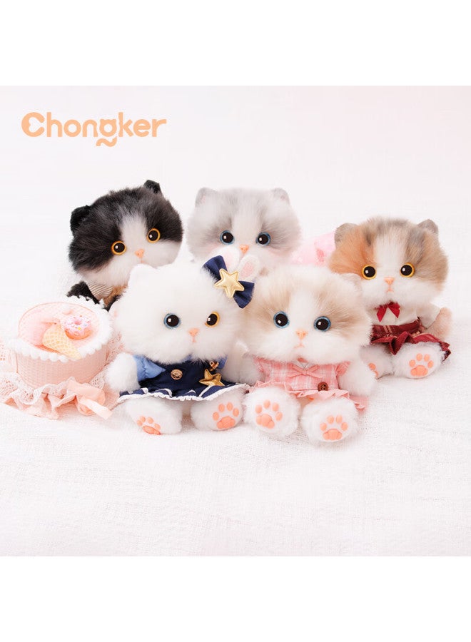 Chongker Chongke Cat Plush Toy Keychain Magnet Pendant Mbti Birthday New Year Gift - Sanhua Cat - Image 3