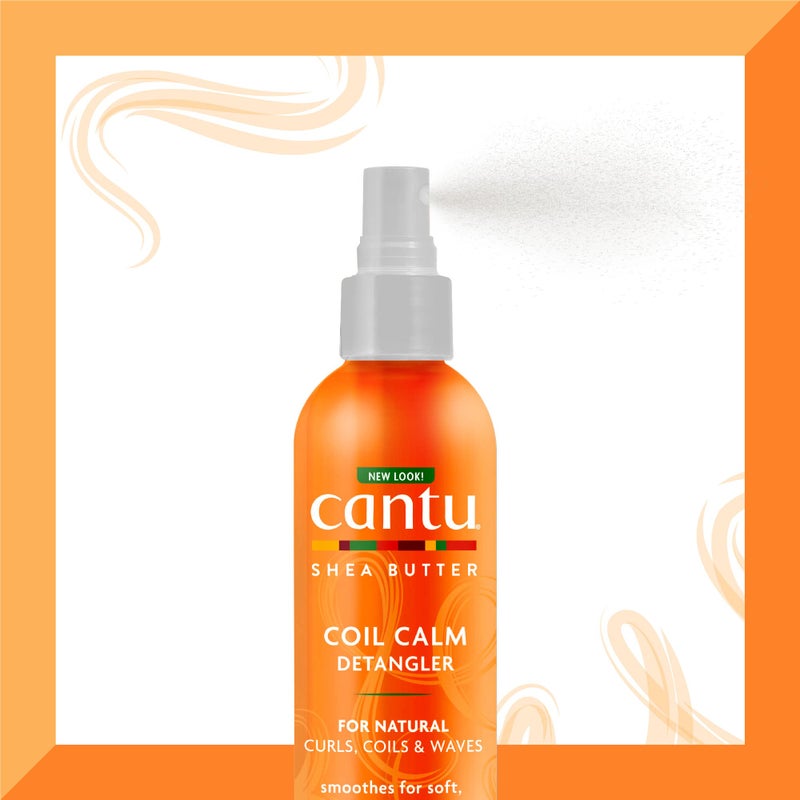 Cantu Coil Calm Detangler with Shea Butter for Natural Hair, 8 fl oz (Packaging May Vary) - Image 5