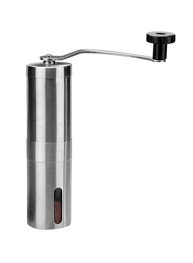 مطحنة حبوب القهوة اليدوية الفضة - Image 2