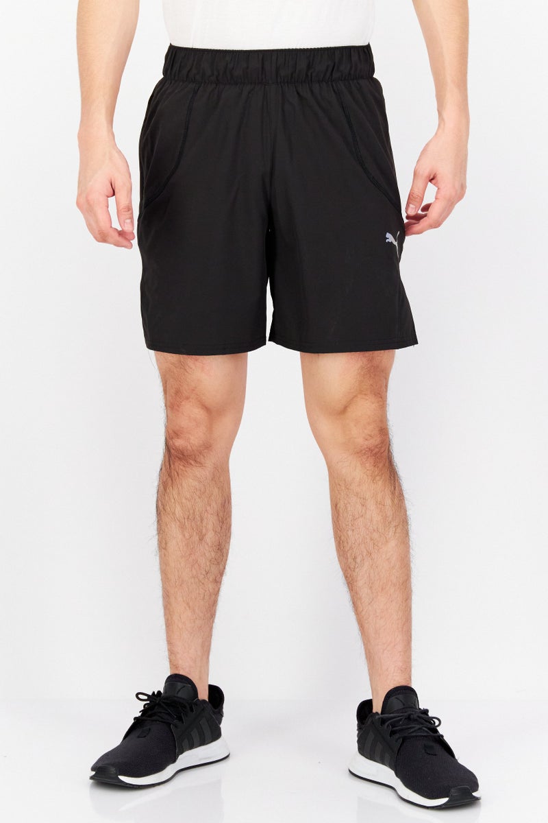 PUMA Men Sportswear Fit Brand Logo Training Shorts, Black  - Image 1