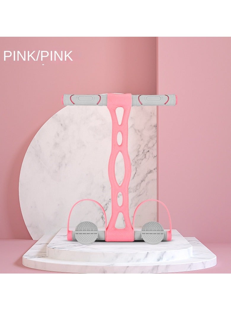 اسم المحتوى ناريلا Multifunction Tension Rope, 6-Tube Elastic Yoga Pedal Puller Resistance Band, Natural Latex Rope Fitness Equipment, for Abdomen/Waist/Arm/Leg Stretching Slimming Training - Image 1