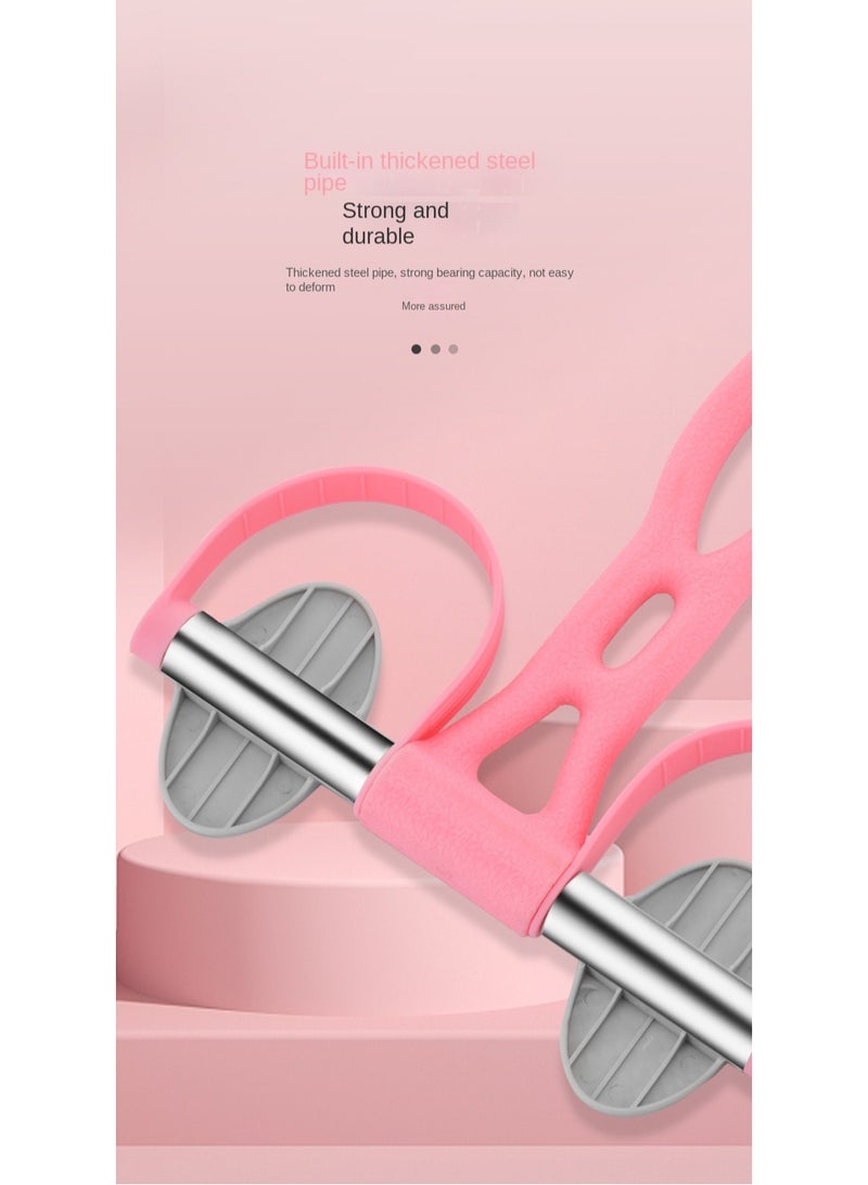 اسم المحتوى ناريلا Multifunction Tension Rope, 6-Tube Elastic Yoga Pedal Puller Resistance Band, Natural Latex Rope Fitness Equipment, for Abdomen/Waist/Arm/Leg Stretching Slimming Training - Image 5