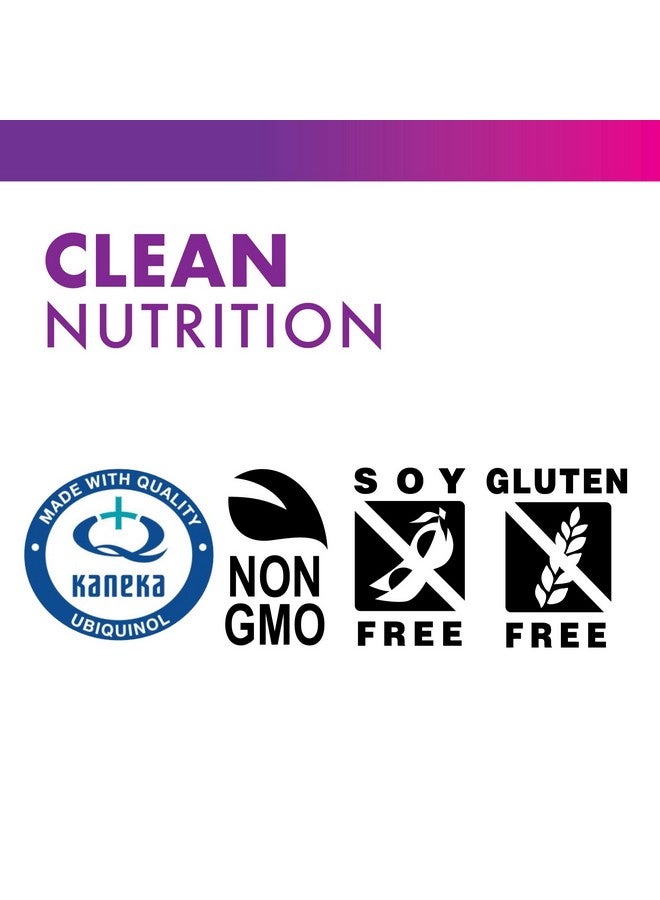 بلو بونيه كبسولات نباتية لينة من Bluebonnet Nutrition Active CoQ10 Ubiquinol 200mg، لصحة القلب والخلايا، خالية من الكائنات المعدلة وراثيًا، وخالية من الجلوتين وفول الصويا والحليب، باللون الأبيض، 60 كبسولة - Image 4