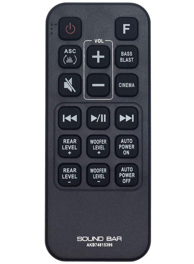 Vinabty جهاز تحكم عن بعد بديل Akb74815396 مناسب لمكبر صوت Lg Sj4R Sj4Y Sj4Y S - Image 1