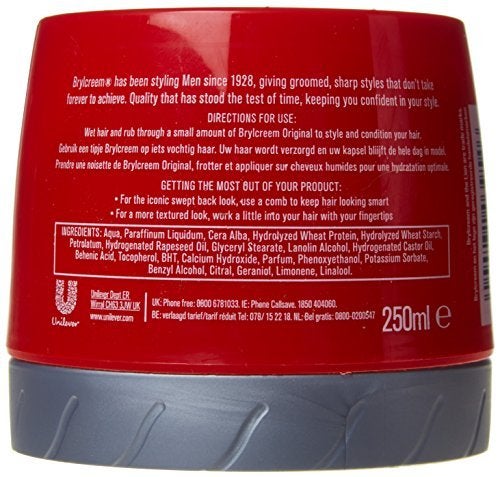 Brylcreem Original Red Hair Cream 250Ml - Image 2