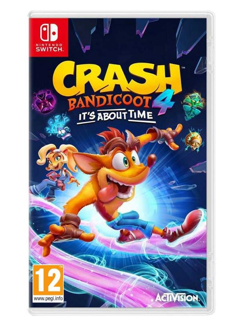 SWITCH 0 Crash Bandicoot 4 It’s About Time Nintendo Switch Version - Platform Adventure Game - Image 1