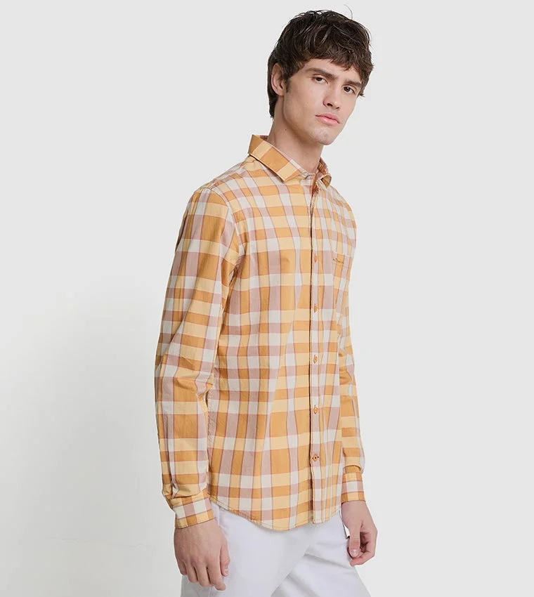 Ben Sherman  Ben Sherman Men's Long Sleeve Check Shirts for Men | Best Price UAE