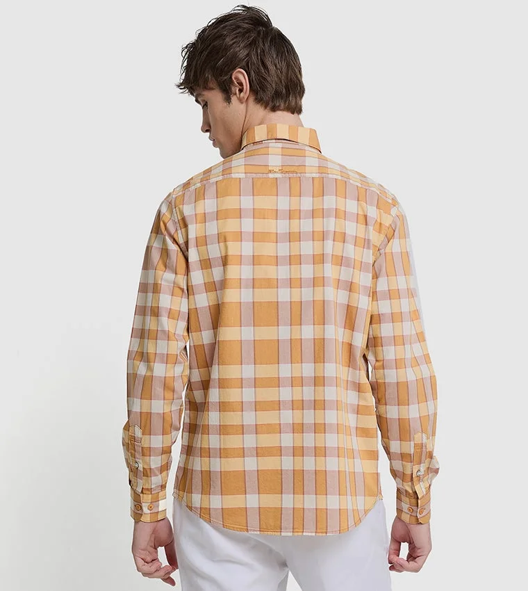 Ben Sherman  Ben Sherman Men's Long Sleeve Check Shirts for Men | Best Price UAE