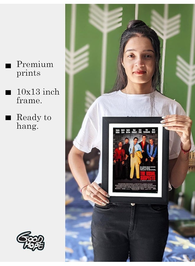 GRAY WALL - The Usual Suspects Movie Framed Poster Acrylic Glass For Room & Office (10 Inch X 13 Inch, Multicolor) - Image 2
