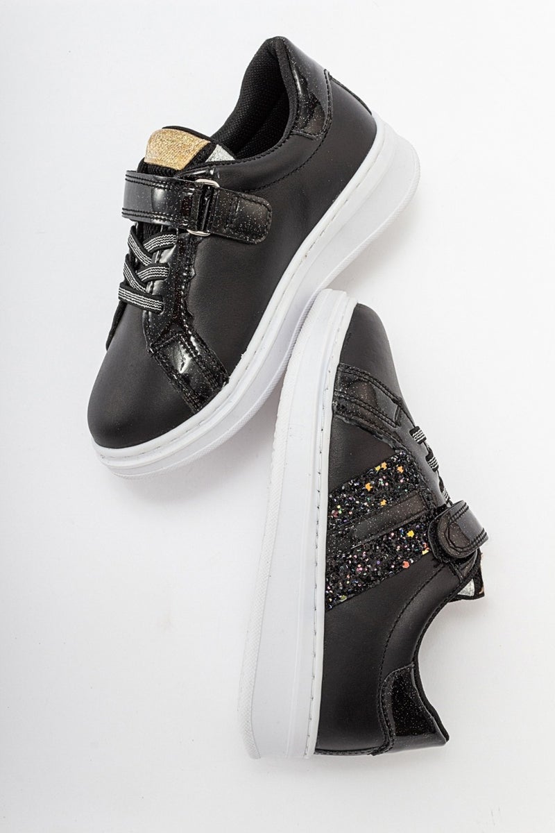 Mnpc Girl Black Genuine Leather Anatomical Casual Shoes  - Image 5