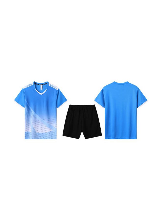 Summer Competition Training Uniforms Adult Short-Sleeved Sports Team Uniforms Loose Football Training Uniforms Suits For Men And Women