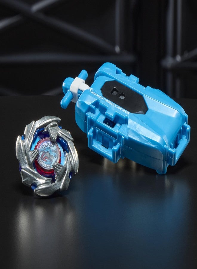 Beyblade X Cobalt Dragoon 2-60C Deluxe Left-Spin String Launcher Set with Attack Type Top Left-Spinning Top Toy; Great Gift for 8 Year Old Boys and Girls - Image 3