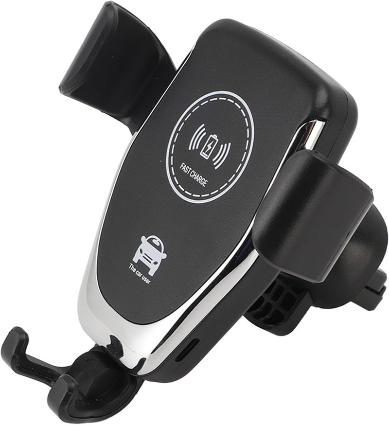 Wireless Car Charger, 15W Fast Charging Auto Clamping Car Phone Mount, 360 Degree Rotation Phone Holder Accessories with Secure Installation for Use - Image 2